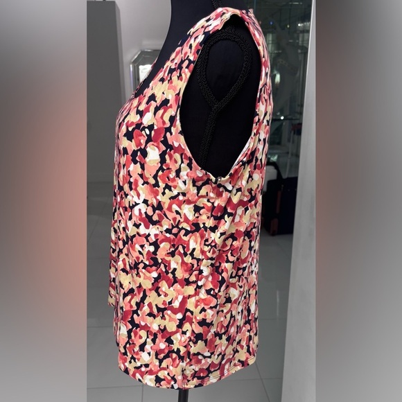 C- Chicos Floral Print square neck Tank Top NWT - Picture 12 of 17